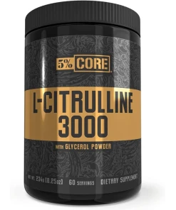 5% Nutrition - L-Citrulline 3000 - Core Series - 234g