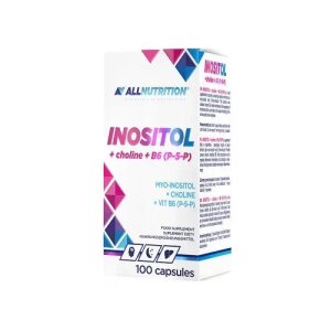 Allnutrition - Inositol + Choline + B6 (P-5-P) - 100 caps