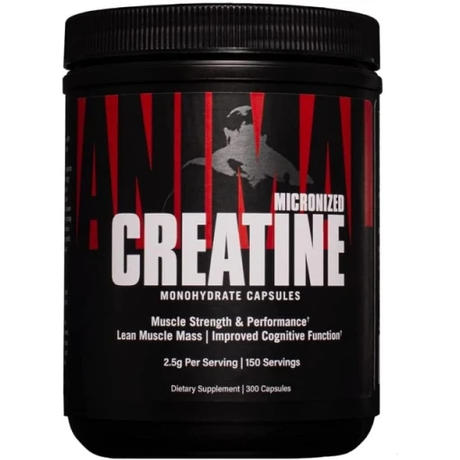 Animal - Micronized Creatine Monohydrate Capsules - 300 caps