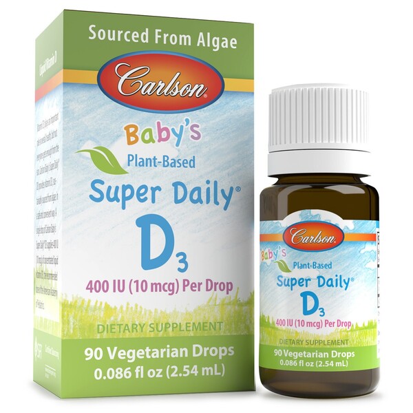 Carlson Labs - Baby's Plant-Based Super Daily D3