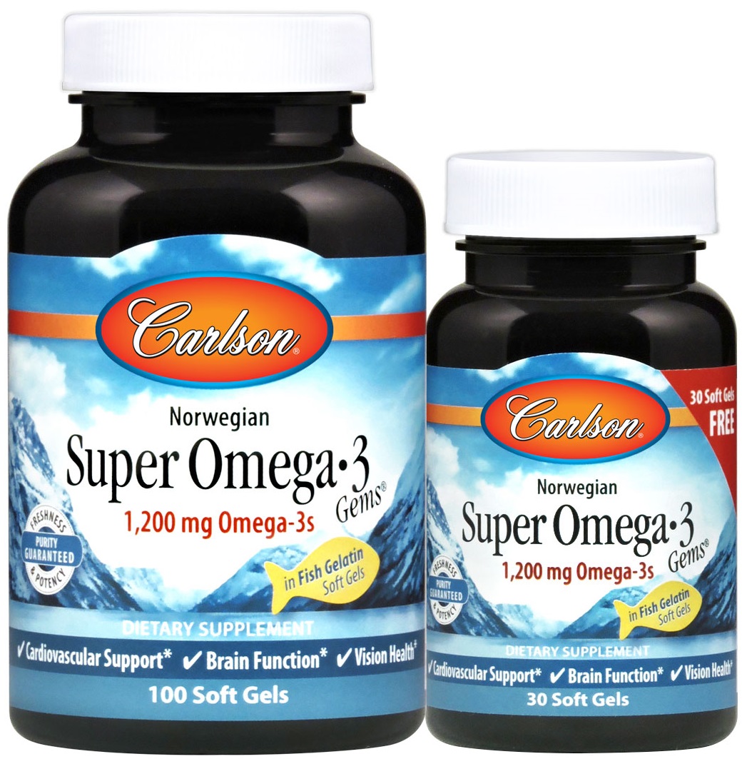 Carlson Labs - Norwegian Super Omega-3 Gems