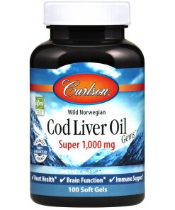 Carlson Labs - Wild Norwegian Cod Liver Oil Gems