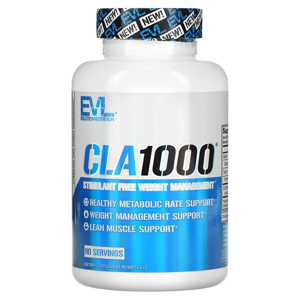 EVLution Nutrition - CLA 1000 - 90 softgels