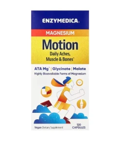 Enzymedica - Magnesium Motion - 120 caps
