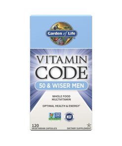 Garden of Life - Vitamin Code 50 & Wiser Men - 120 vcaps