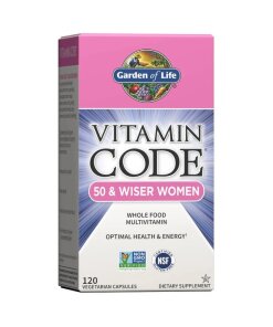 Garden of Life - Vitamin Code 50 & Wiser Women - 120 vcaps