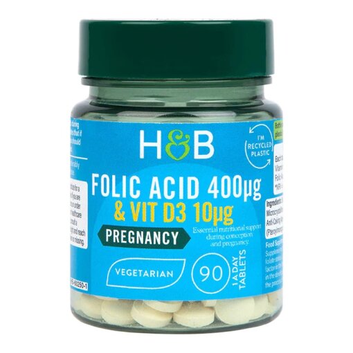 Holland & Barrett - Folic Acid 400mcg