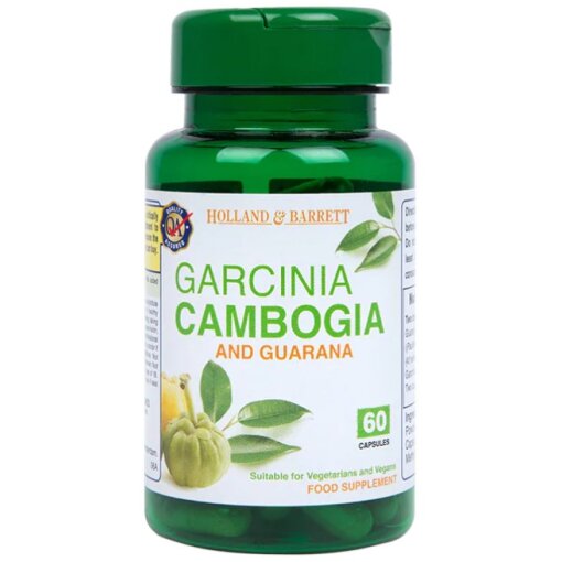 Holland & Barrett - Garcinia Cambogia + Guarana - 60 caps