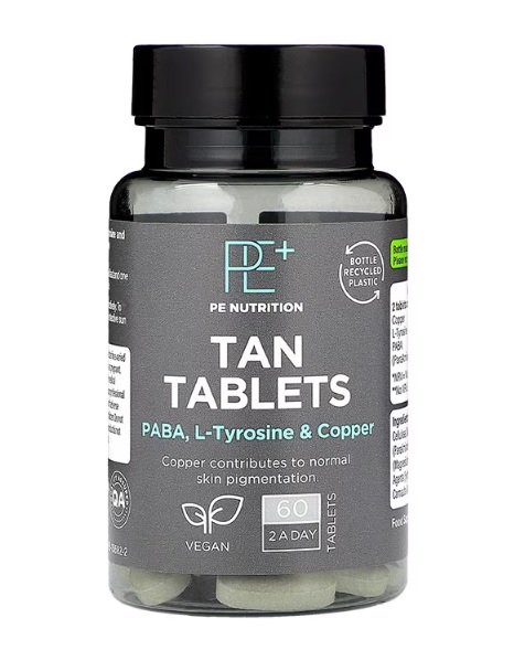 Holland & Barrett - PE Nutrition Tan Tablets - 60 vegan tablets