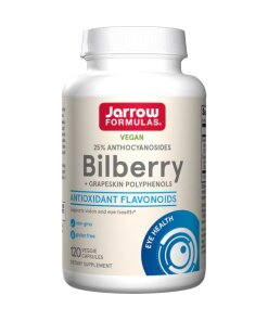 Jarrow Formulas - Bilberry + Grapeskin Polyphenols - 120 vcaps