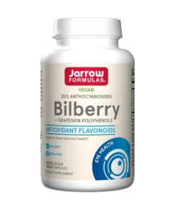 Jarrow Formulas - Bilberry + Grapeskin Polyphenols - 120 vcaps