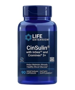 Life Extension - CinSulin with InSea2 & Crominex 3+ - 90 vcaps