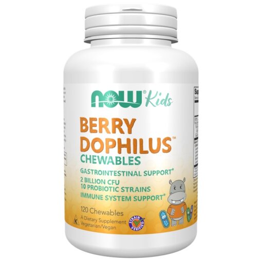 NOW Foods - BerryDophilus Kids Chewables - 120 chewables