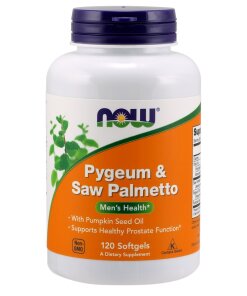 NOW Foods - Pygeum & Saw Palmetto - 120 softgels