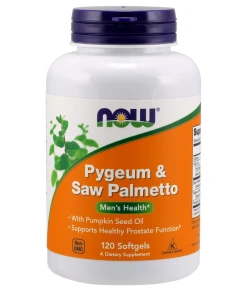 NOW Foods - Pygeum & Saw Palmetto - 120 softgels