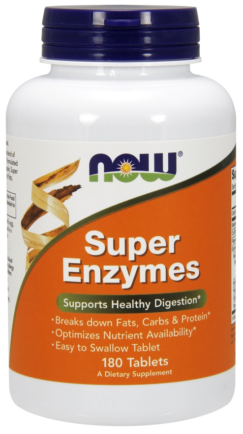 NOW Foods - Super Enzymes - 180 tabs