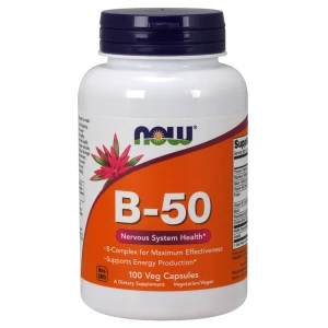NOW Foods - Vitamin B-50 - 100 vcaps