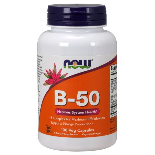 NOW Foods - Vitamin B-50 - 100 vcaps