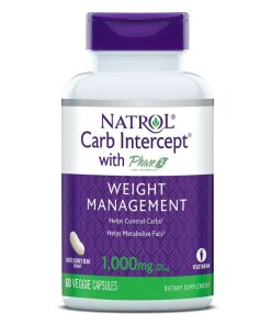 Natrol - Carb Intercept with Phase 2 - 60 vcaps