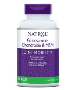 Natrol - Glucosamine Chondroitin & MSM - 90 tabs
