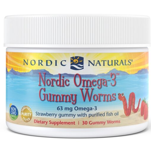 Nordic Naturals - Nordic Omega-3 Gummy Worms