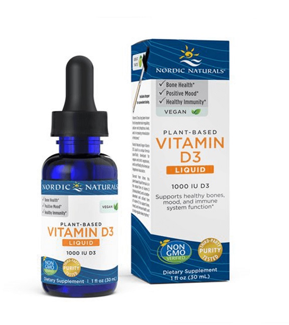 Nordic Naturals - Plant-Based Vitamin D3 Liquid