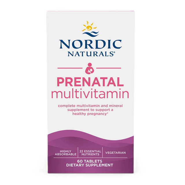 Nordic Naturals - Prenatal Multivitamin - 60 tablets