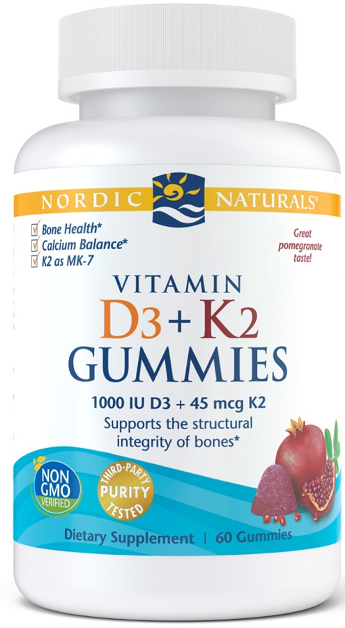Nordic Naturals - Vitamin D3+K2 Gummies