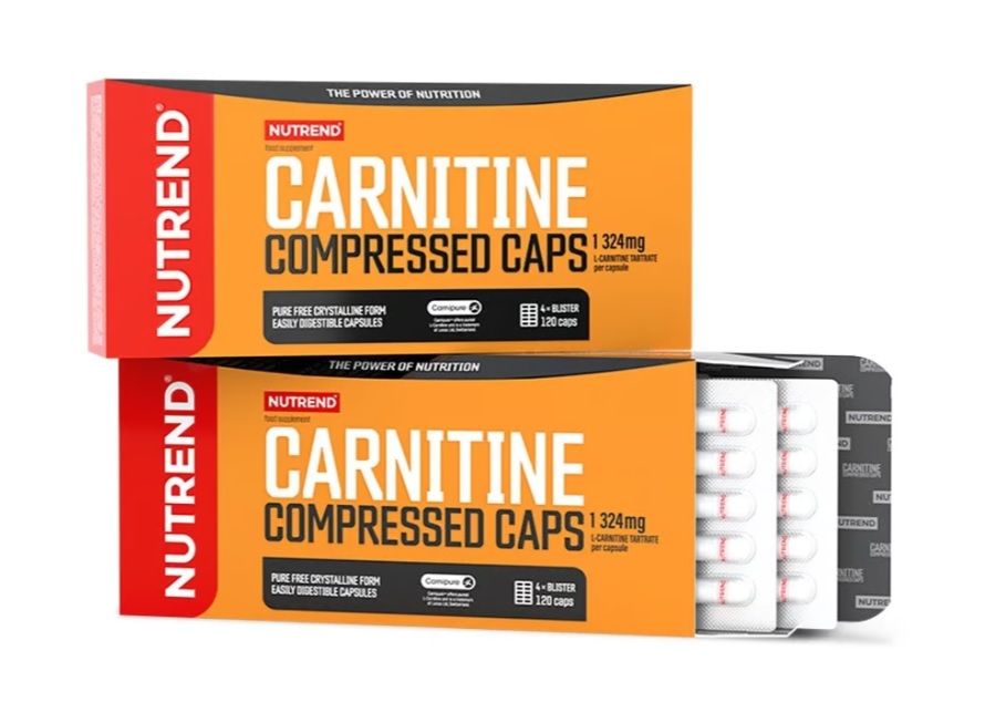 Nutrend - Carnitine Compressed Caps - 120 caps