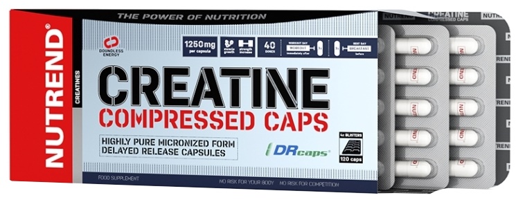 Nutrend - Creatine Compressed Caps - 120 caps