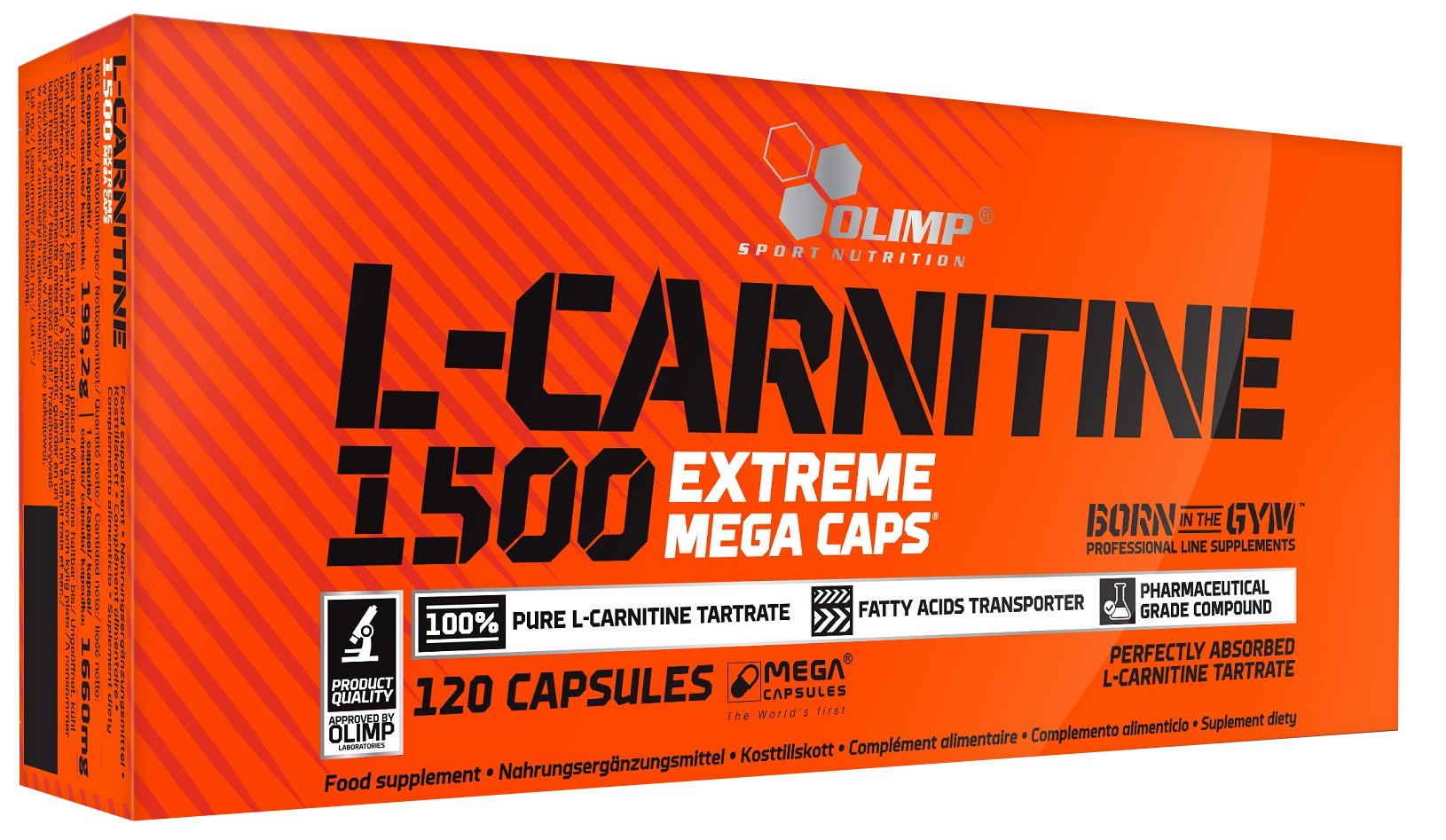 Olimp Nutrition - L-Carnitine 1500 Extreme - 120 caps