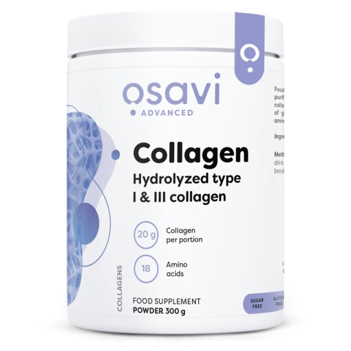 Osavi - Collagen Peptides - Hydrolyzed Type 1 & 3 - 300g