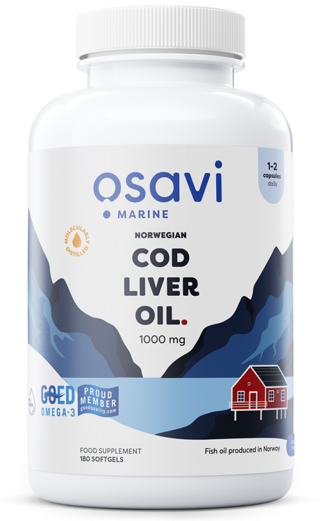 Osavi - Norwegian Cod Liver Oil Softgels