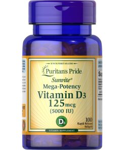 Puritan's Pride - Mega-Potency Vitamin D3