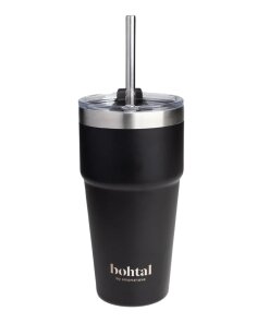 SmartShake - Bohtal Double Insulated Travel Mug with Straw