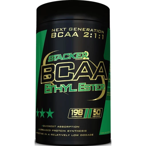 Stacker2 Europe - BCAA Ethyl Ester - 198 caps