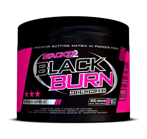 Stacker2 Europe - Black Burn Micronized