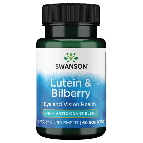 Swanson - Lutein & Bilberry - 60 softgels