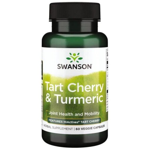 Swanson - Tart Cherry & Turmeric - 60 vcaps