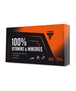 Trec Nutrition - Enudrance 100% Vitamins & Minerals - 60 caps