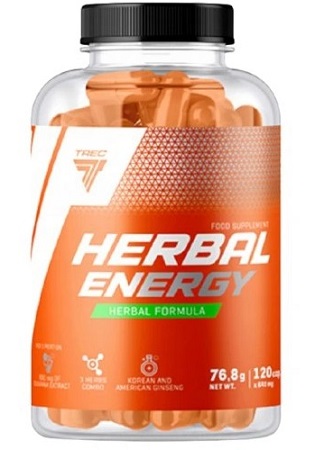 Trec Nutrition - Herbal Energy - 120 caps