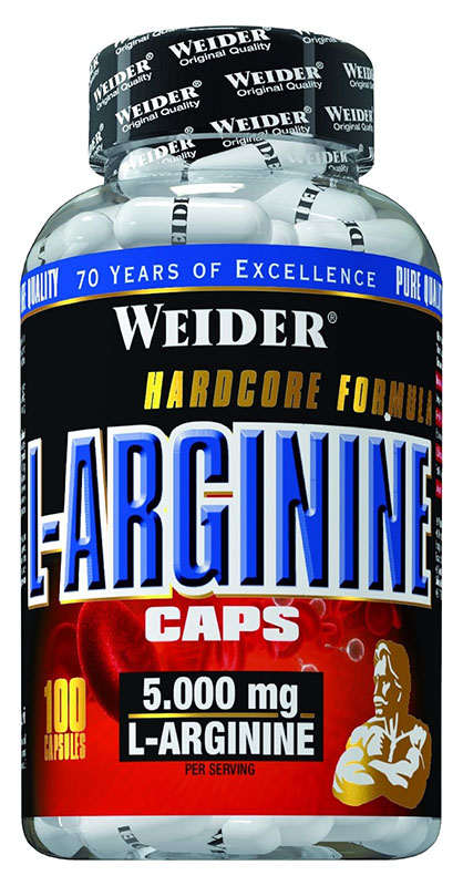 Weider - L-Arginine Caps - 100 caps
