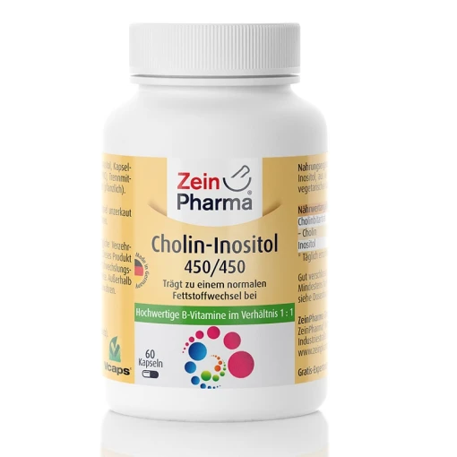 Zein Pharma - Choline-Inositol 450/450mg - 60 caps