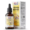 Zein Pharma - Vitamin D3 + K2 Family Drops - 20 ml.