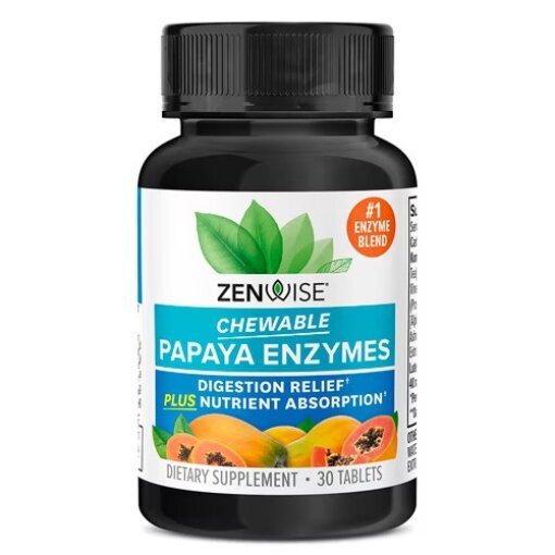 Zenwise - Chewable Papaya Enzymes - 30 tablets