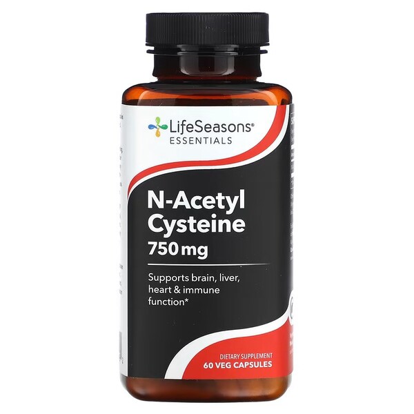LifeSeasons - N-Acetyl Cysteine - 60 vcaps