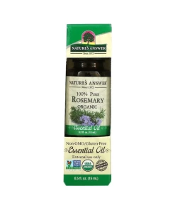 Nature's Answer - 100% Pure Rosemary Essential Oil - 15 ml.