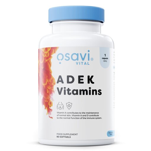 Osavi - ADEK Vitamins - 90 softgels