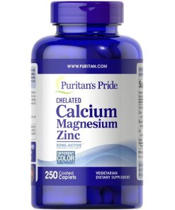 Puritan's Pride - Calcium Magnesium Zinc - 250 caplets
