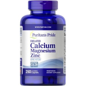 Puritan's Pride - Calcium Magnesium Zinc - 250 caplets